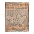 Tandemaus Maushold Household Jacquard Throw Blanket