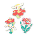 Three-Pin Set: Flabébé, Floette & Florges Pokémon Pins