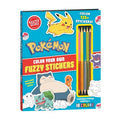 Pokémon Color Your Own Fuzzy Stickers