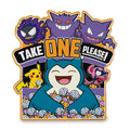 Snorlax Pokémon Spooky Celebration Metal Door Sign